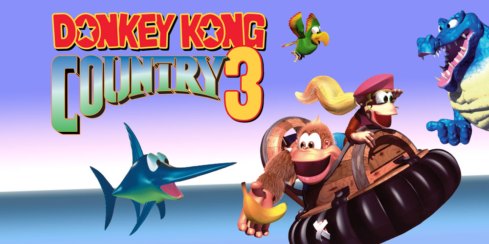 donkey kong country 3 super nintendo