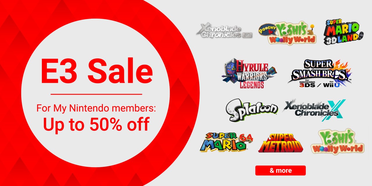 Nintendo sale E3 Sale News Nintendo