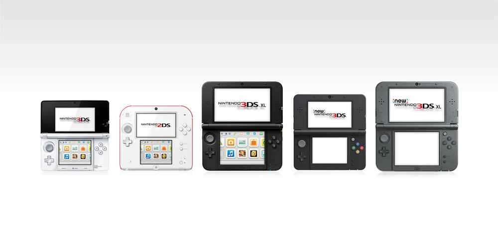 all 3ds consoles