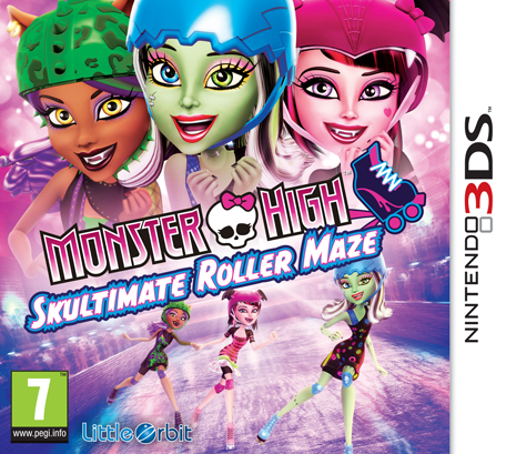   Monster High Skultimate Roller Maze   -  5