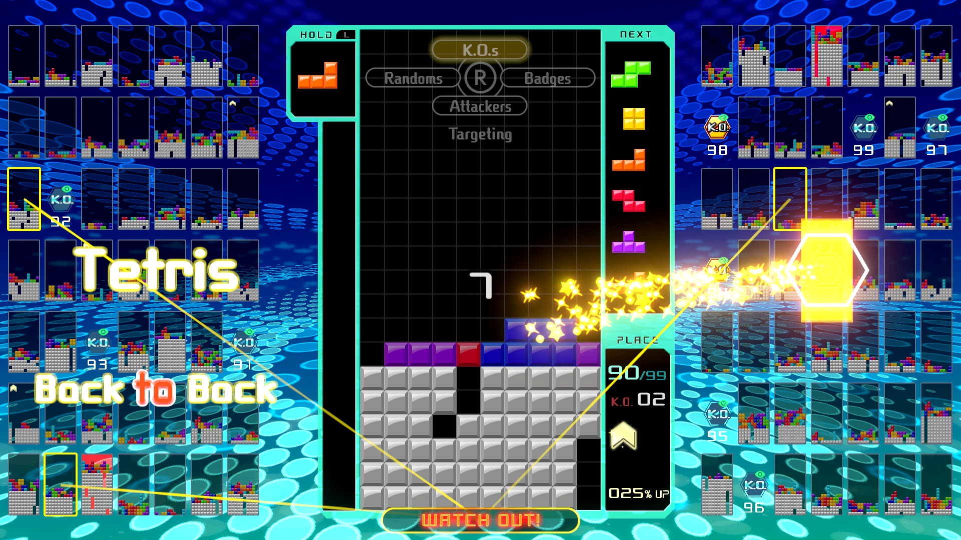 Resultado de imagen de tetris 99