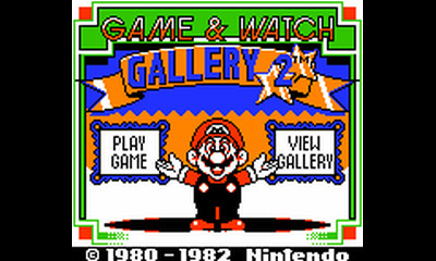 Game Watch Gallery 2 Game Boy Color Juegos Nintendo