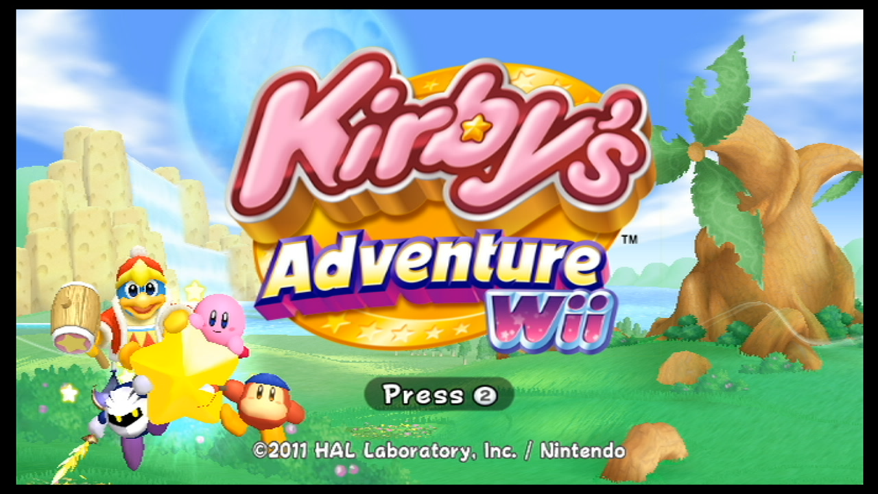 kirby's adventure wii