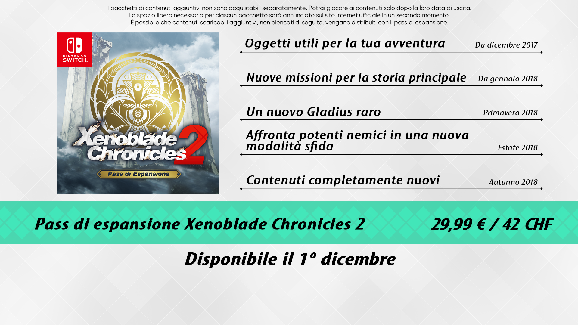 Xenoblade Chronicles 2 Pass di Espansione
