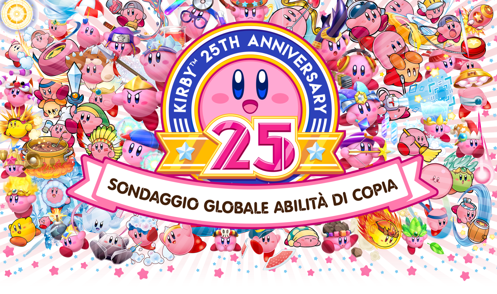Kirby 25th Anniversary Sondaggio Globale Abilita Di Copia Nintendo