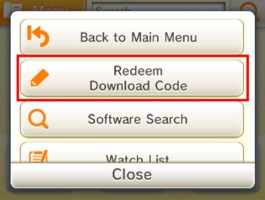 3ds redeem download code free