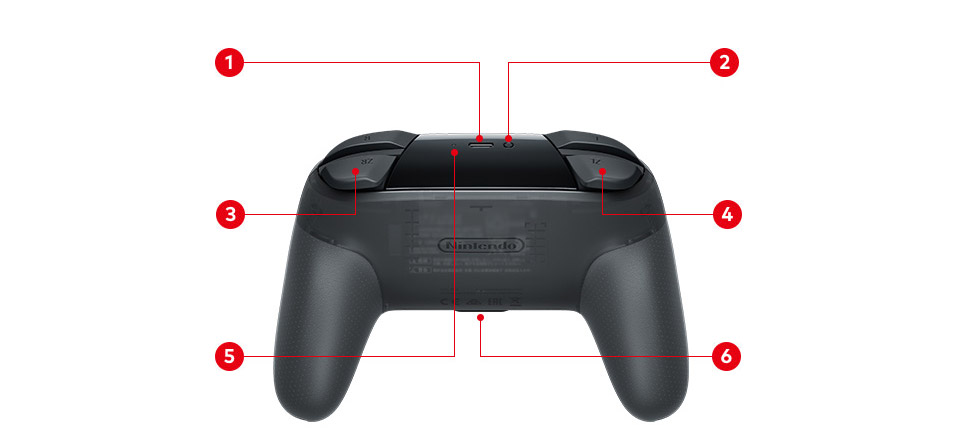 switch pro controller back buttons
