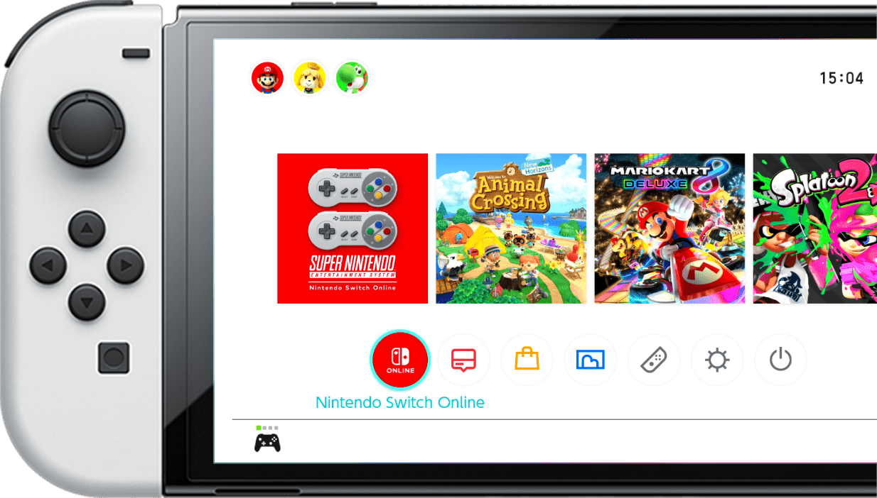 Nintendo Switch (OLED-модель) | Семейство Nintendo Switch | Nintendo