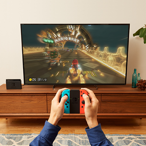 can nintendo switch be played on tv