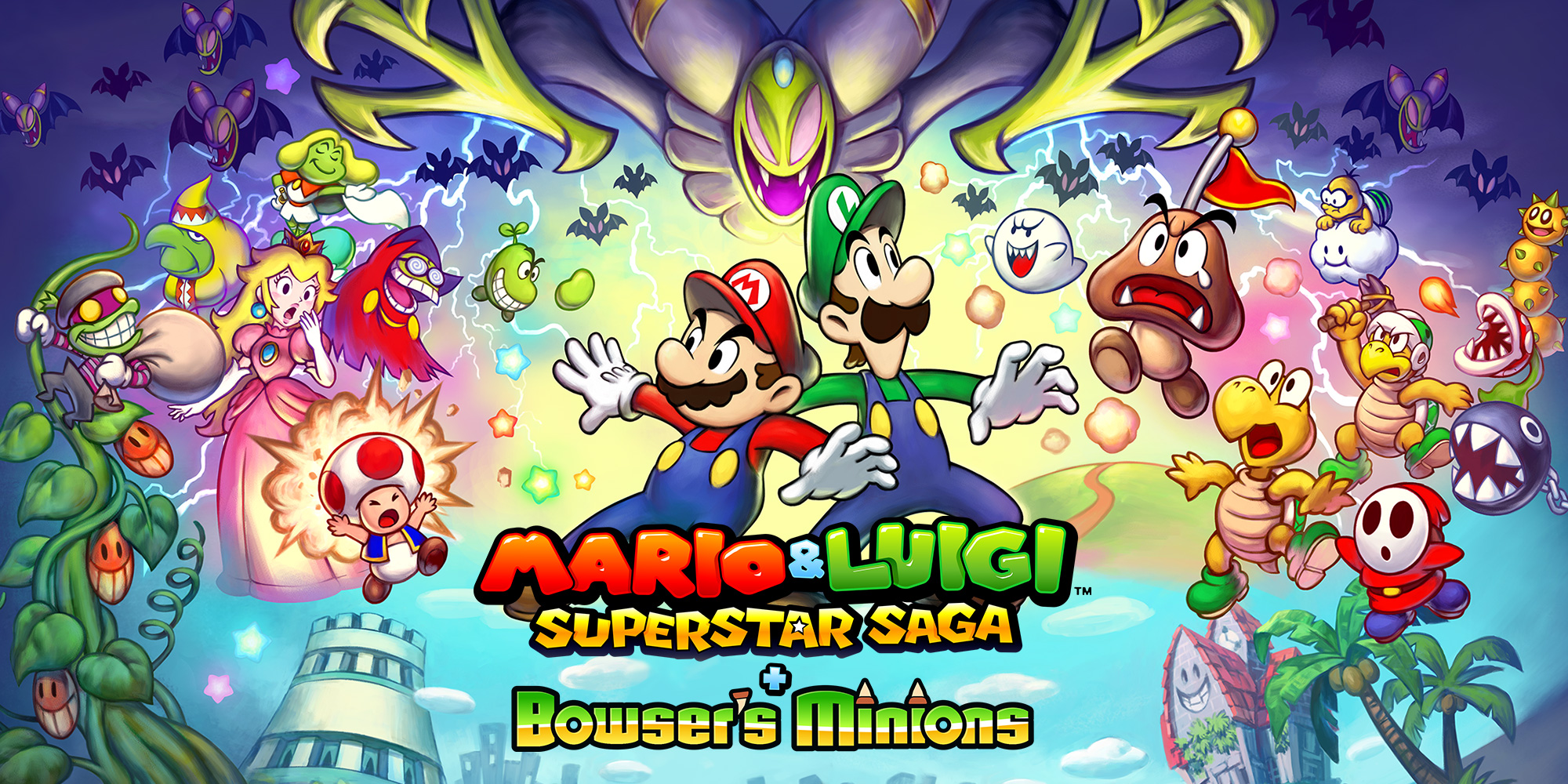 Mario & Luigi: Superstar Saga + Bowser's Minions | Nintendo 3DS | Games |  Nintendo