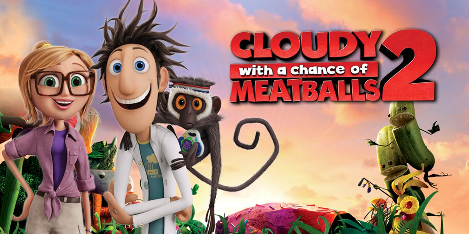 Download free Cloudy With A Chance Of Meatballs 2 Nintendo 3ds Games Wall.....