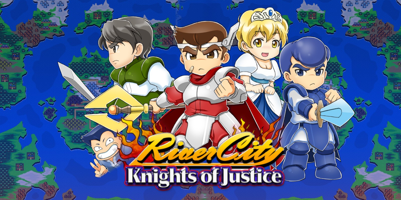 River City Knights of Justice Nintendo 3DS download.