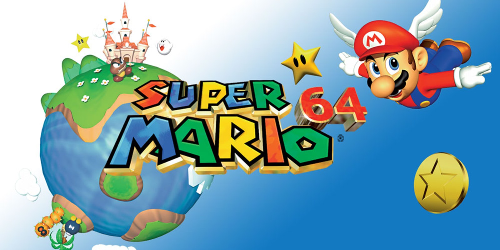 Super Mario 64-top melhor jogo de aventura do n64!