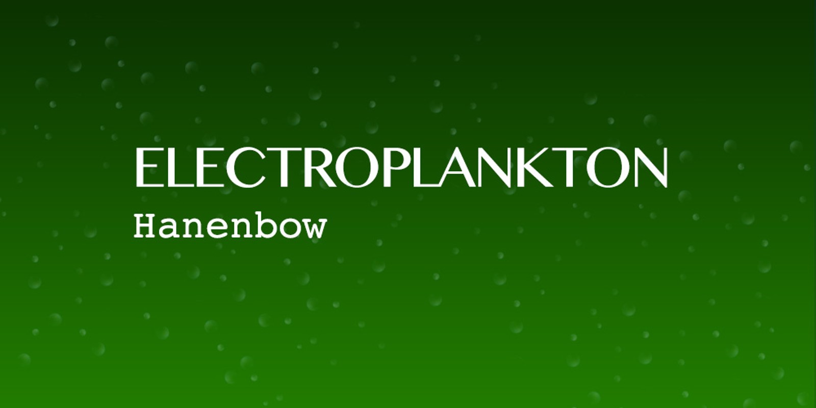 electroplankton