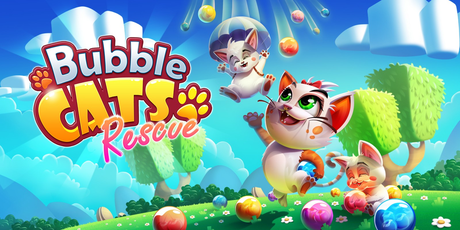 Bubble Cats Rescue Nintendo Switch download software Games Nintendo