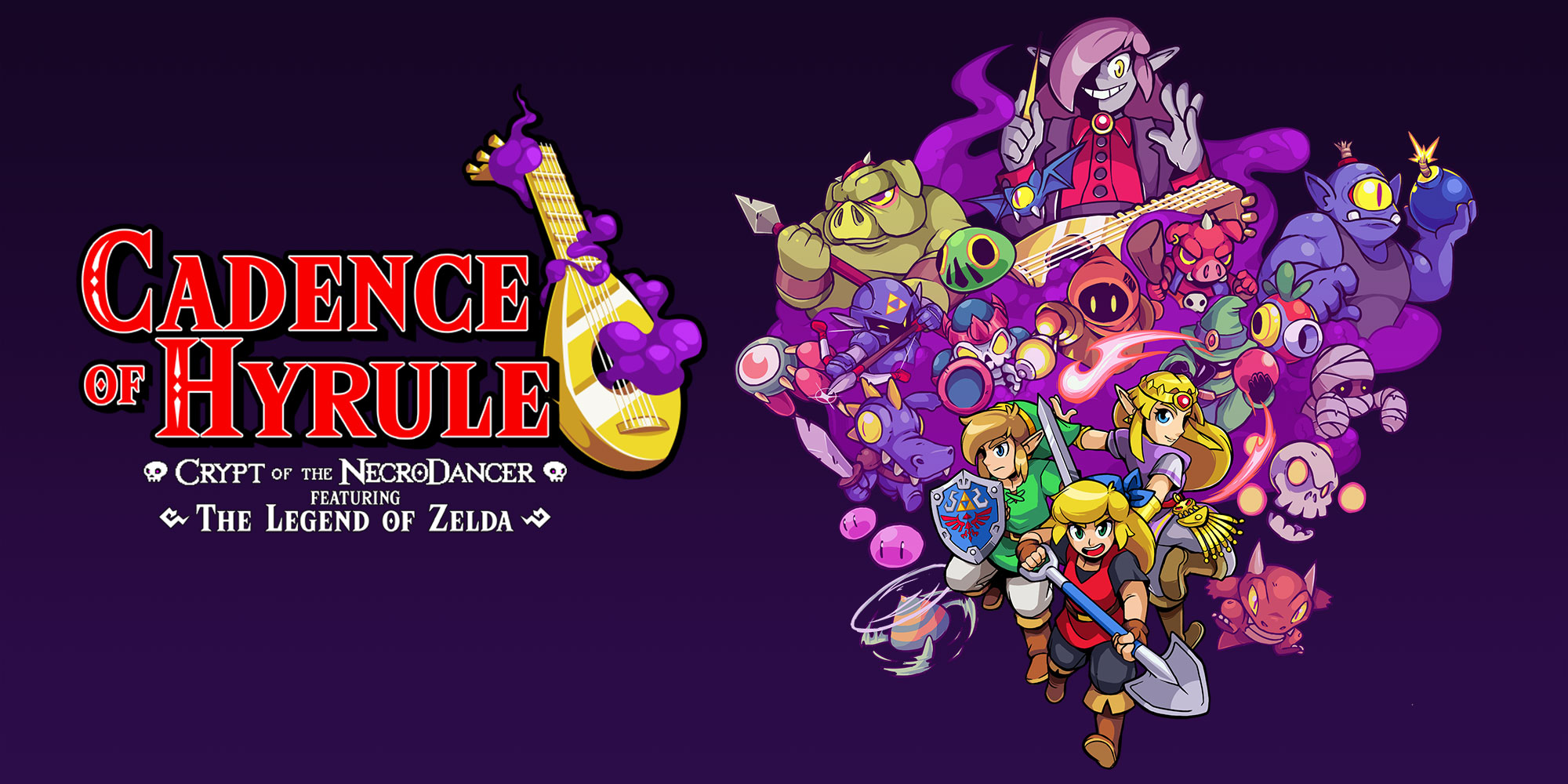 Cadence Of Hyrule Crypt Of The Necrodancer Featuring The Legend Of Zelda Nintendo Switch Download Software Games Nintendo
