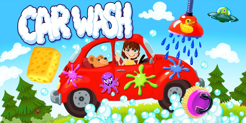 Car Wash - Auto's en vrachtwagens garagespel voor peuters en kinderen