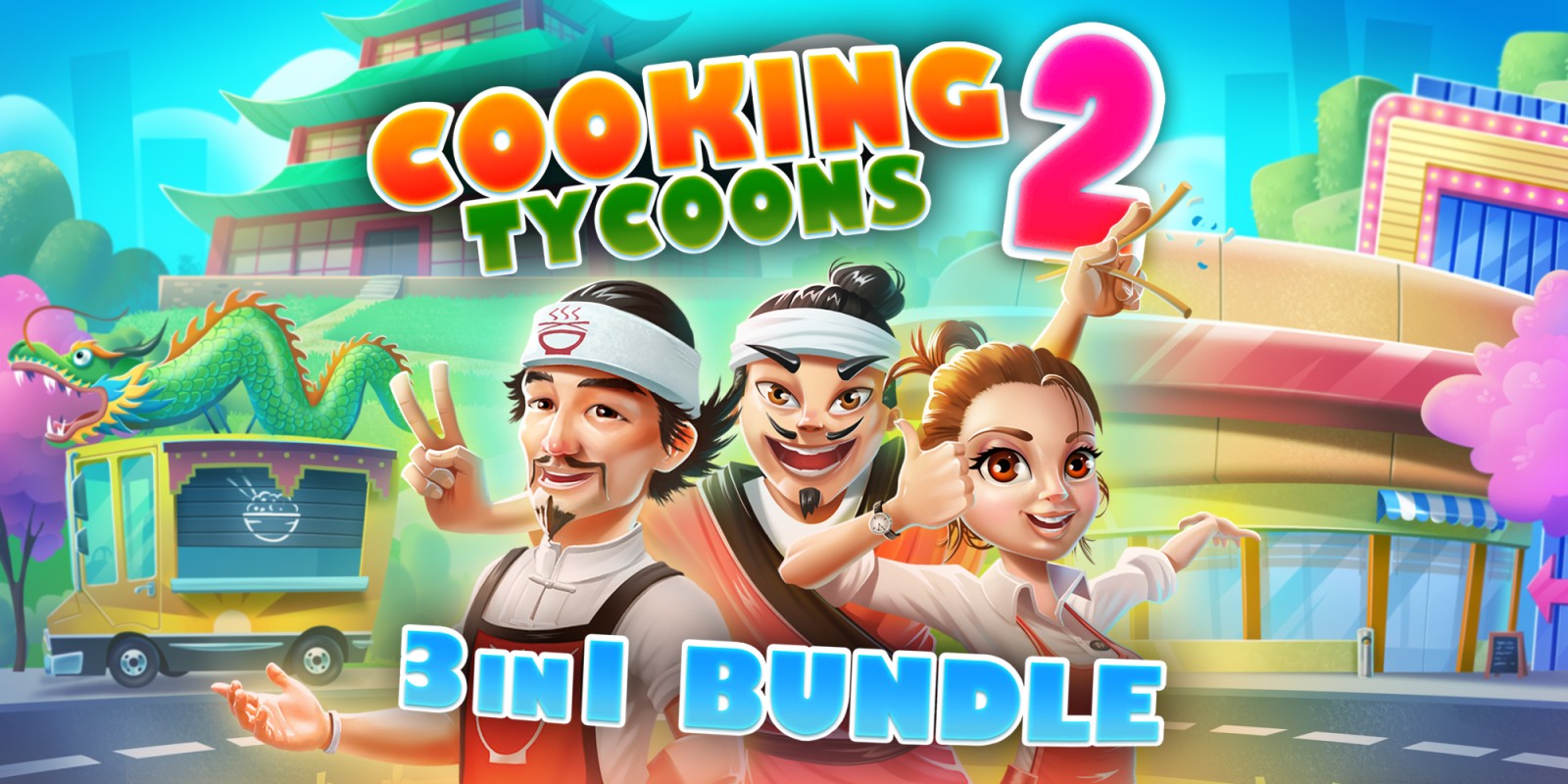 Cooking Tycoons 2 3 in 1 Bundle Nintendo Switch