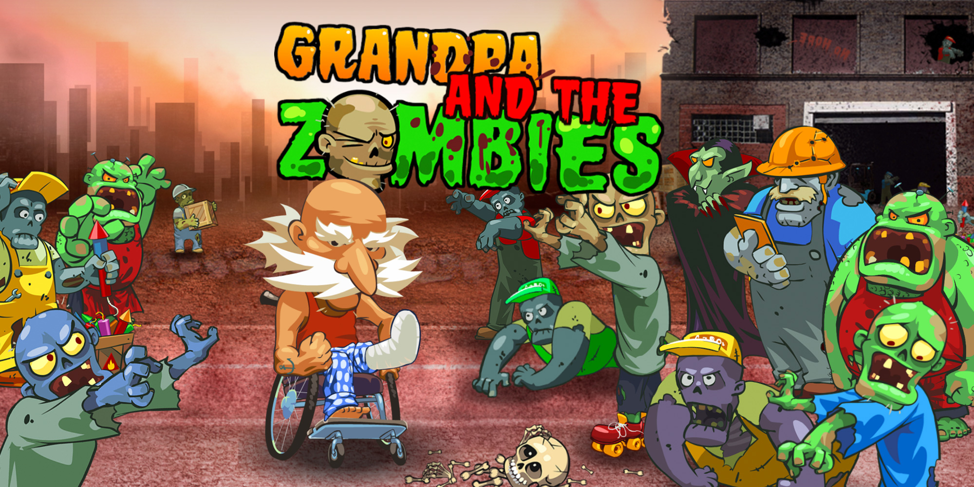 Zombie nintendo switch. Игра за Деда против зомби.