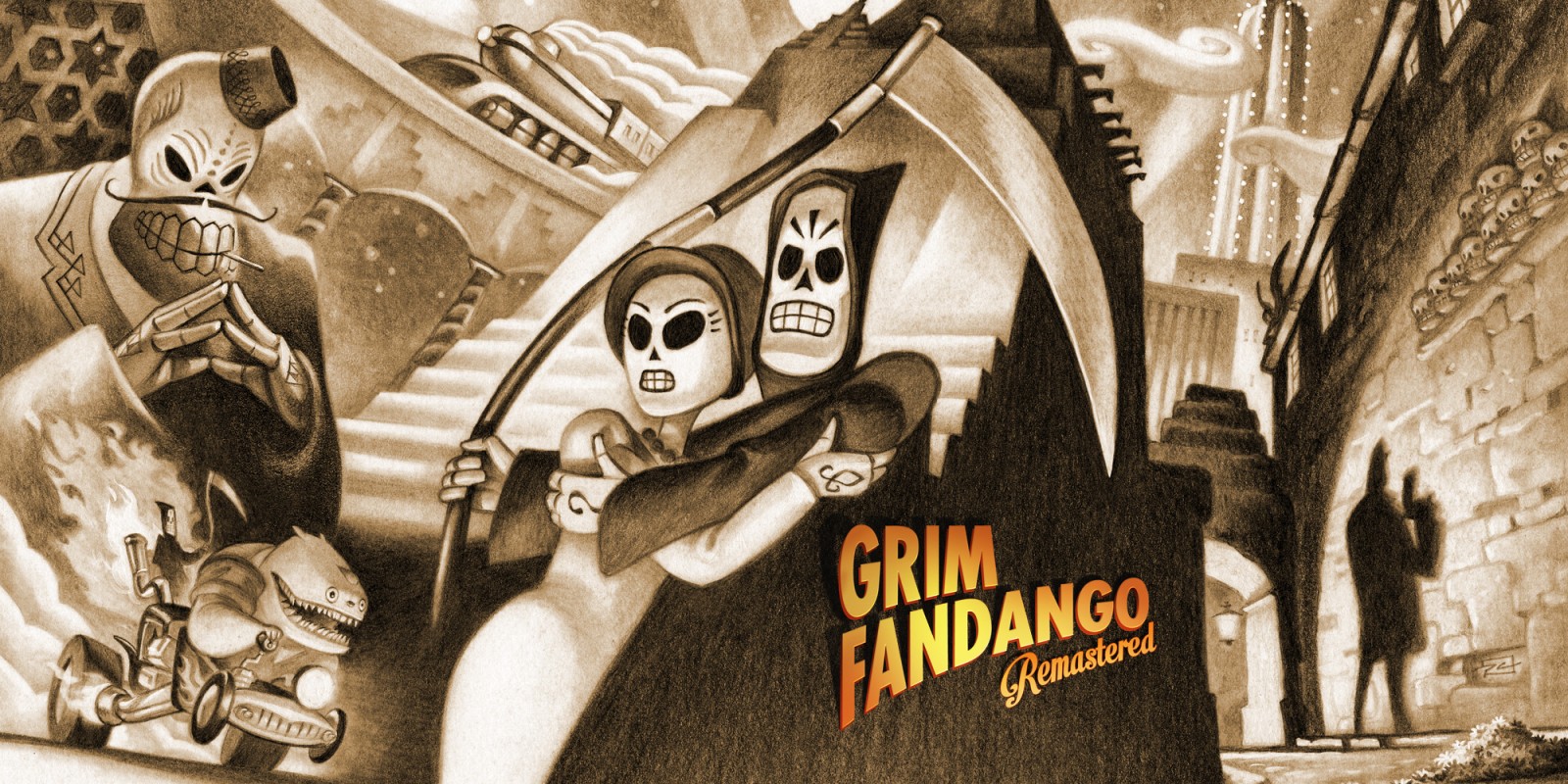Grim Fandango Remastered | Programas descargables Nintendo Switch | Juegos  | Nintendo