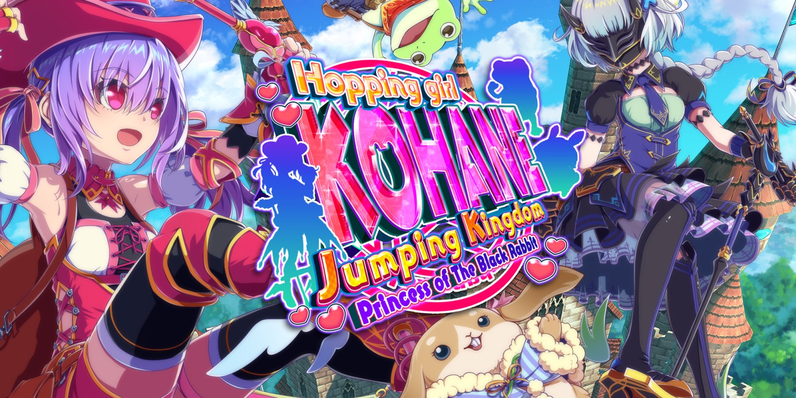 Hopping Girl Kohane Jumping Kingdom Princess Of The Black Rabbit Nintendo Switch Download Software Games Nintendo