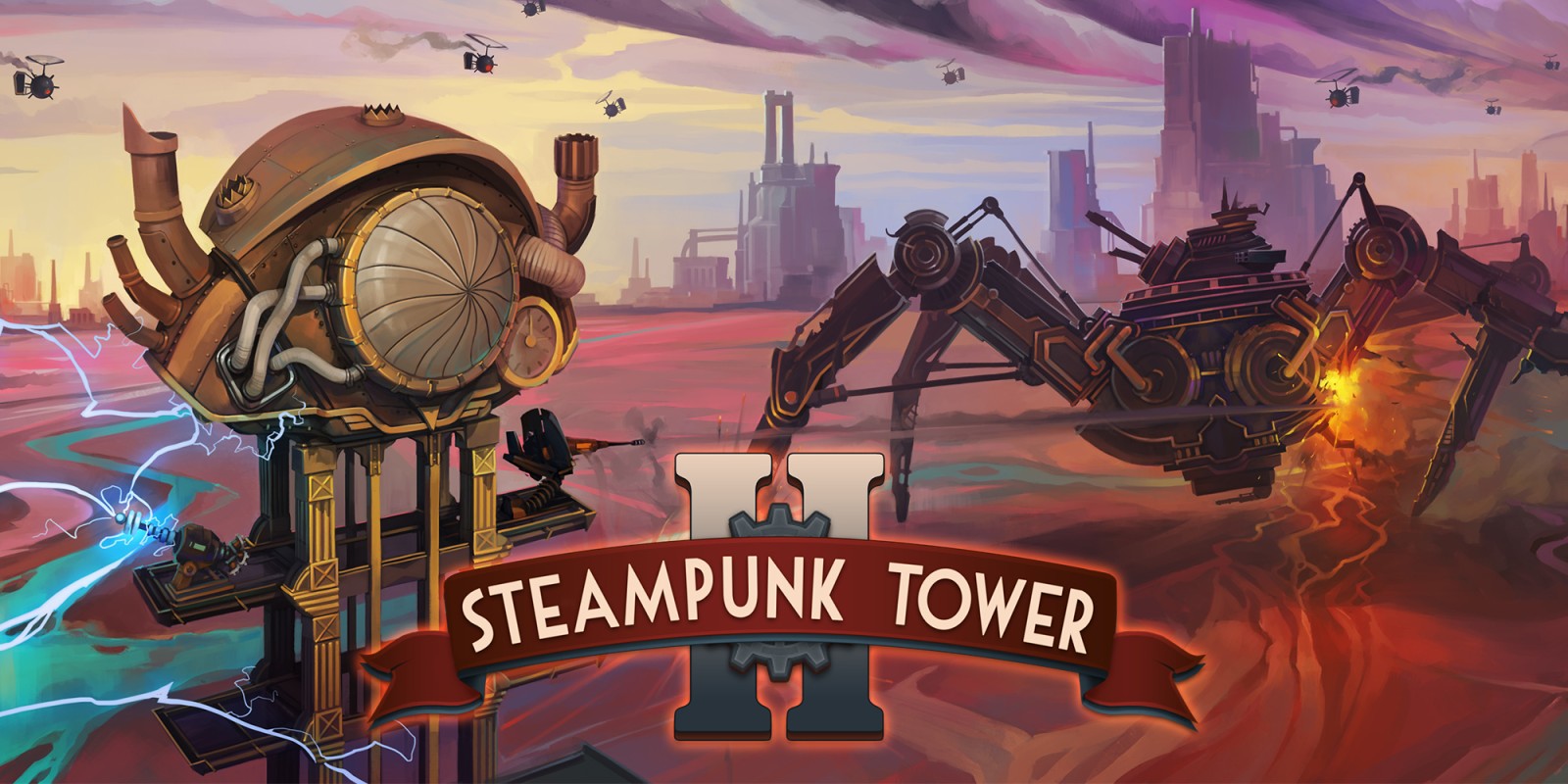Tower Defense Steampunk download the new
