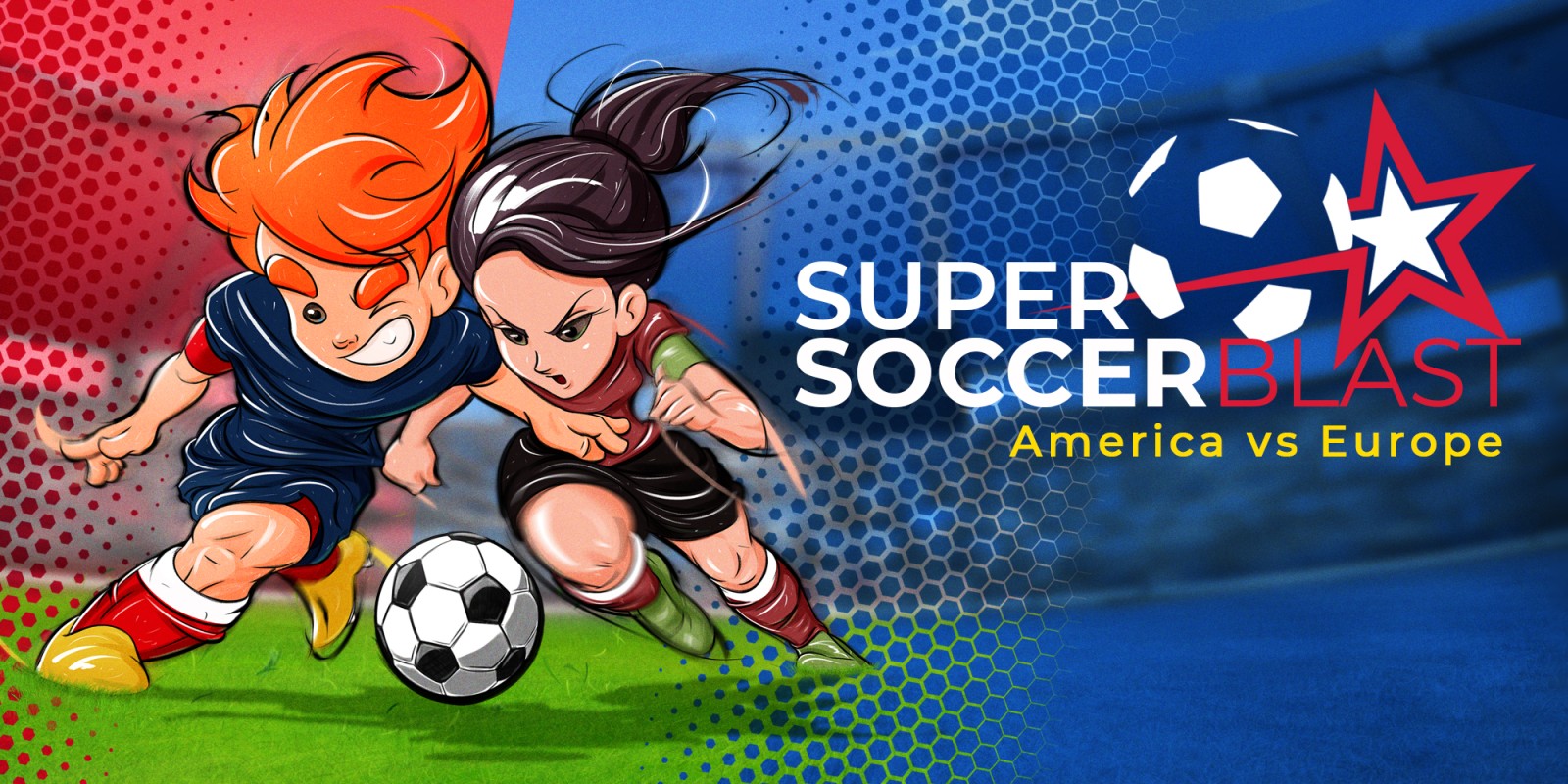 Super Soccer Blast America Vs Europe Nintendo Switch Download Software Games Nintendo