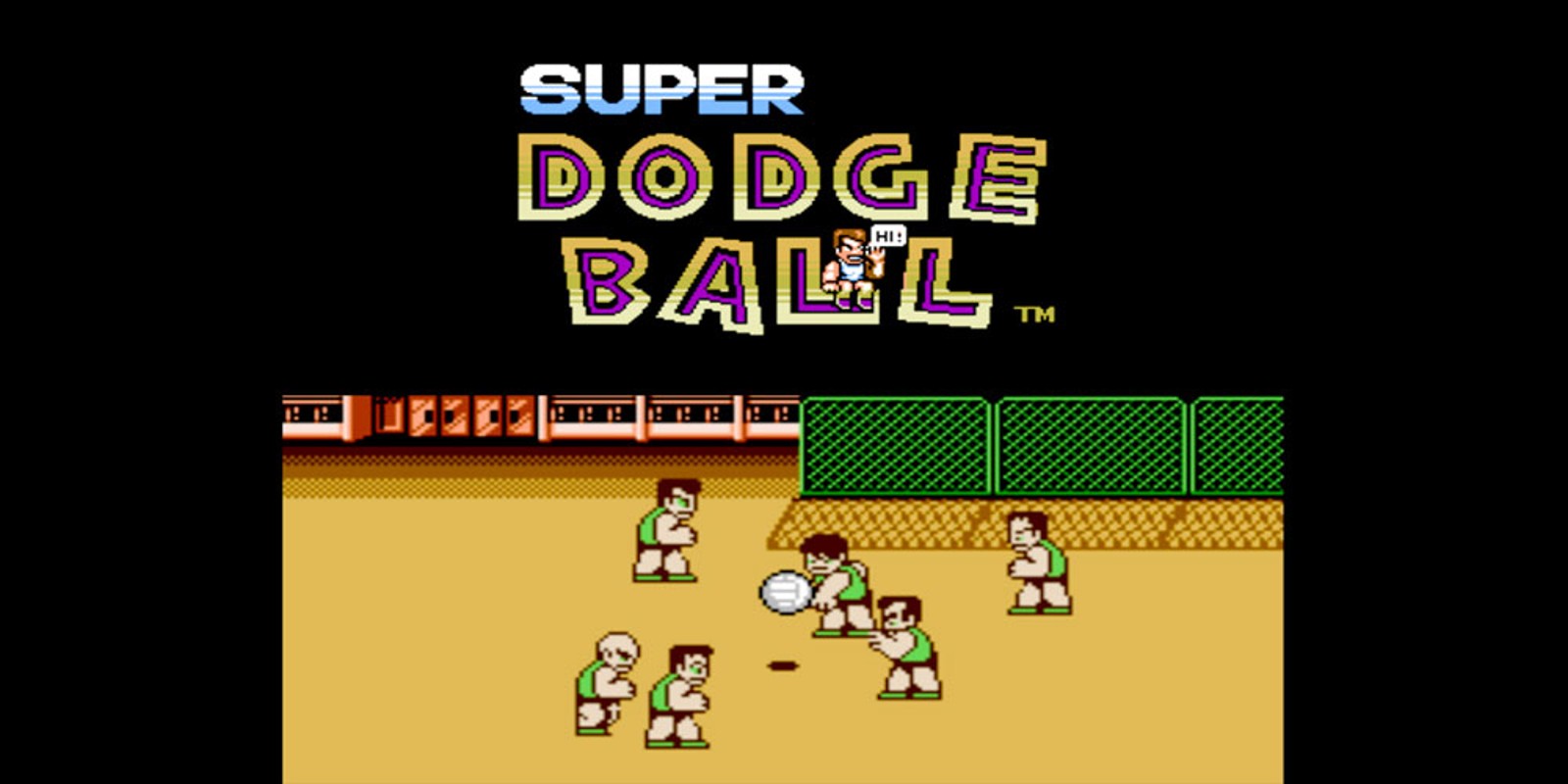 dodgeball nes game