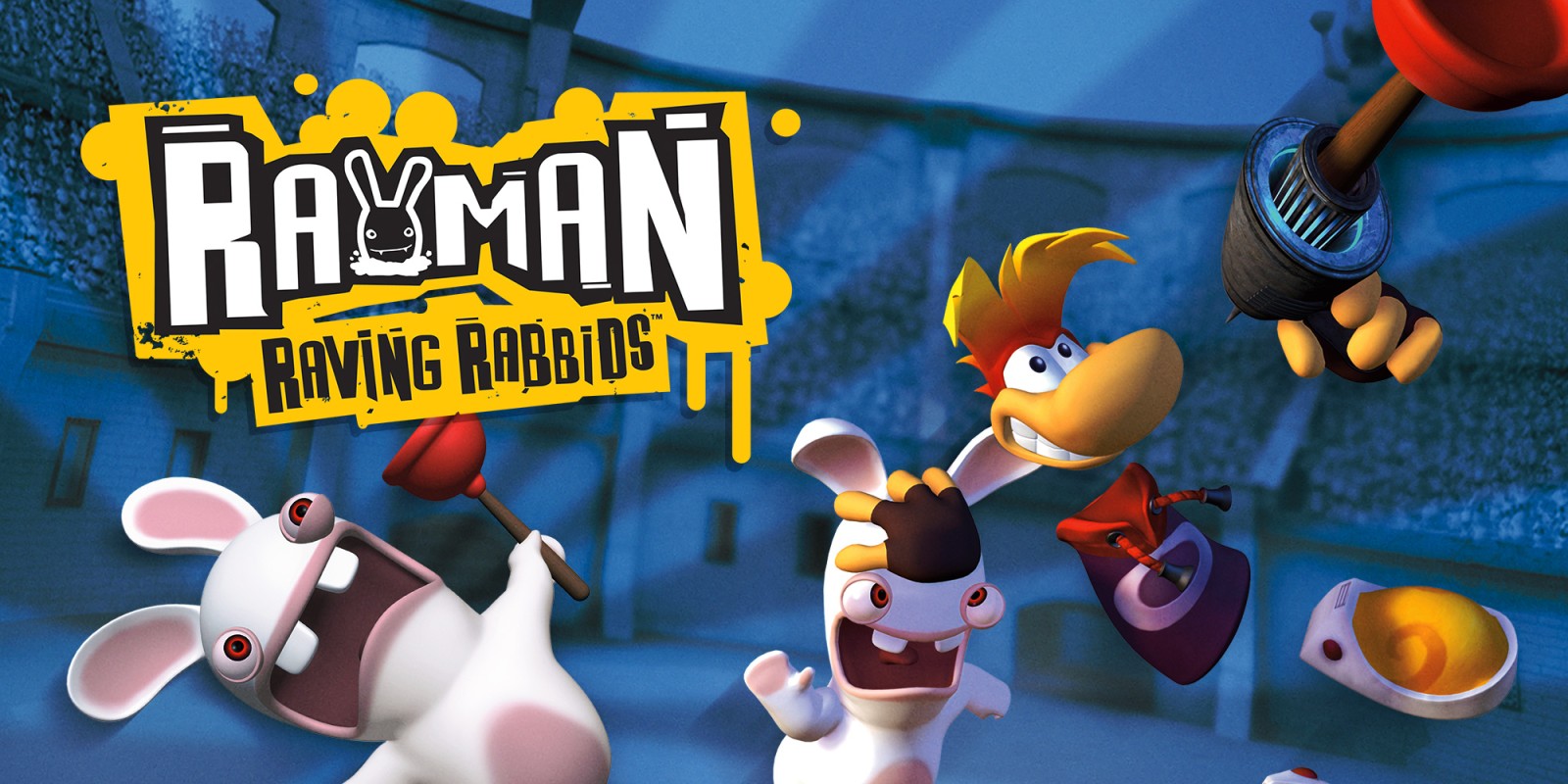 ds rayman raving rabbids tv party