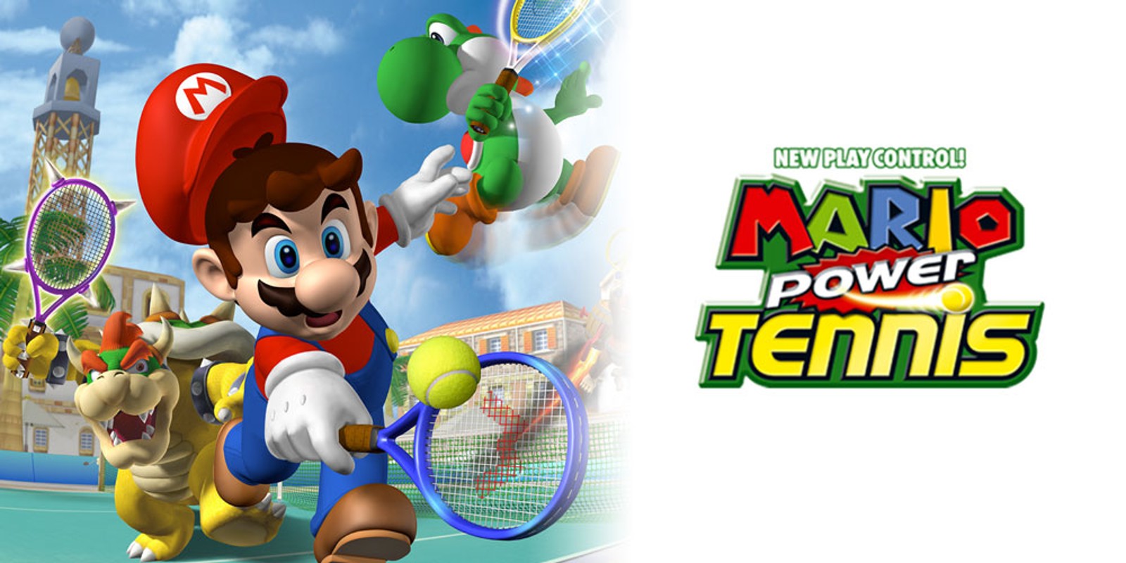 New Play Control Mario Power Tennis Wii Spiele Nintendo