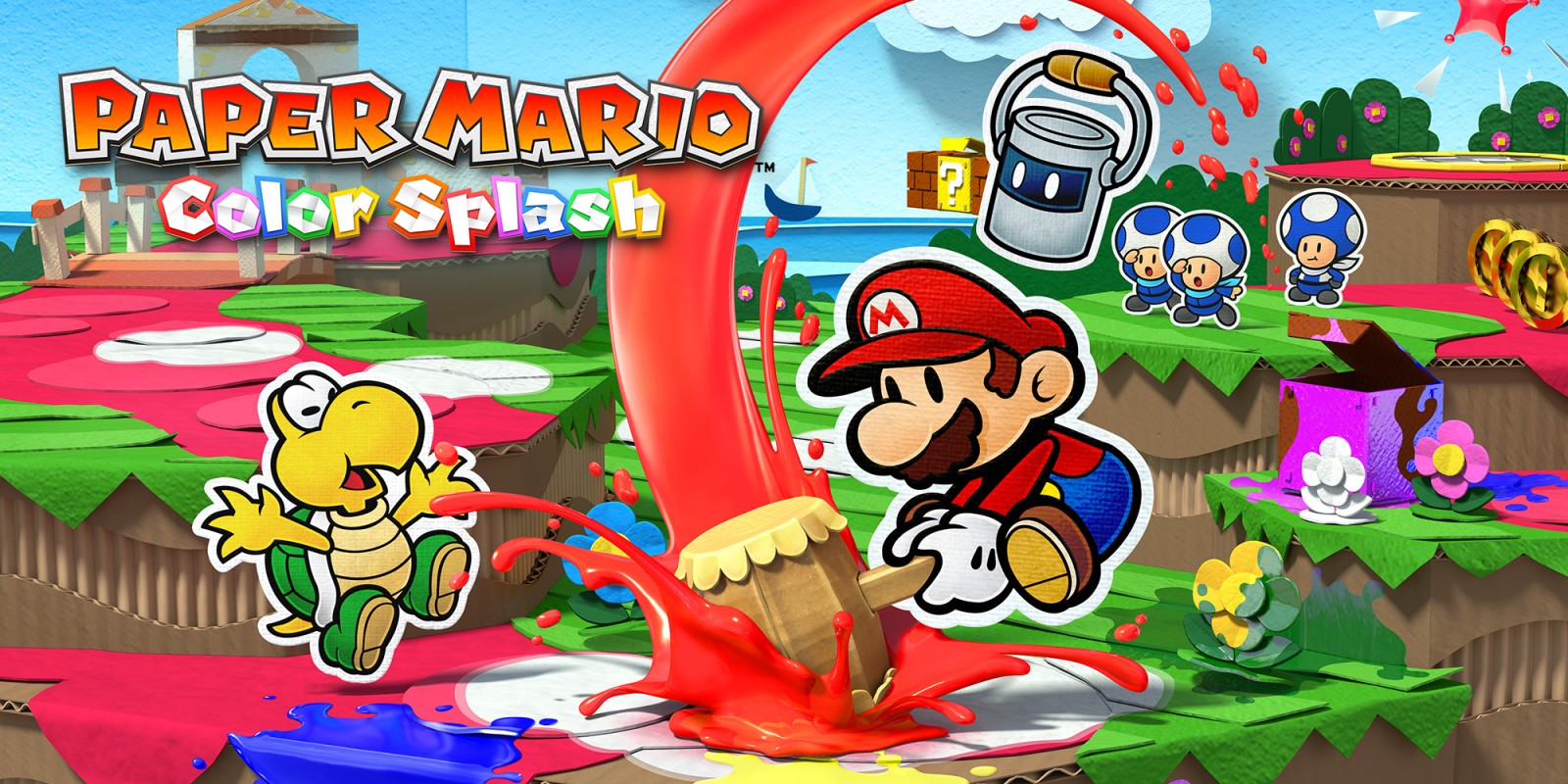Paper Mario: Color Splash | Wii U | Games | Nintendo