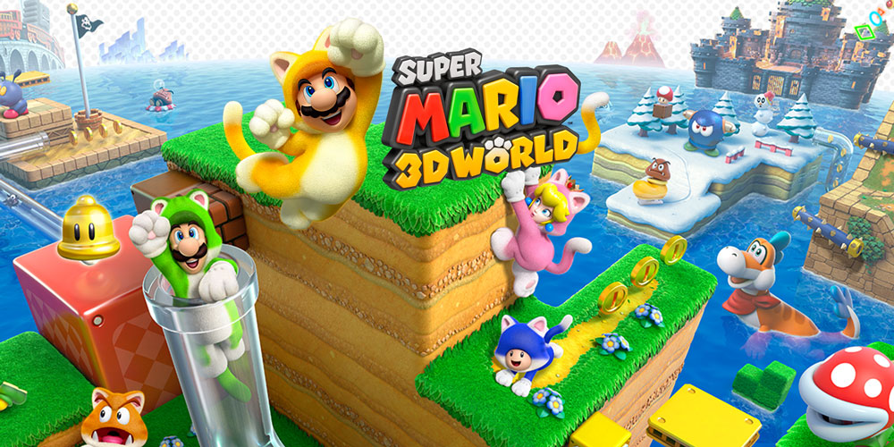 how many worlds in super mario 3d world