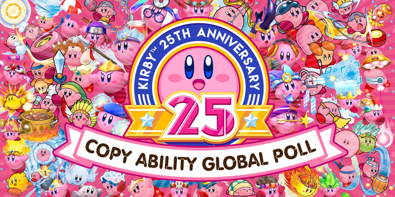 network image switch device Ability Nintendo Poll Anniversary Kirby  Global  25th Copy