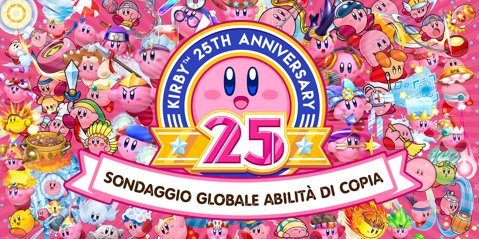 Kirby 25th Anniversary Sondaggio Globale Abilita Di Copia Nintendo