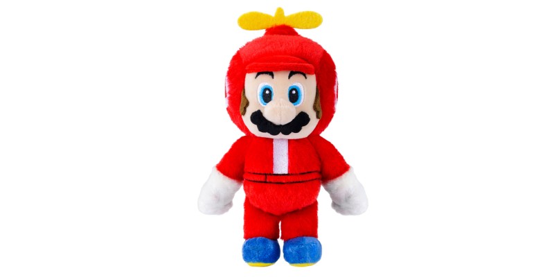 Peluche di Mario elica - Nintendo Tokyo Collection