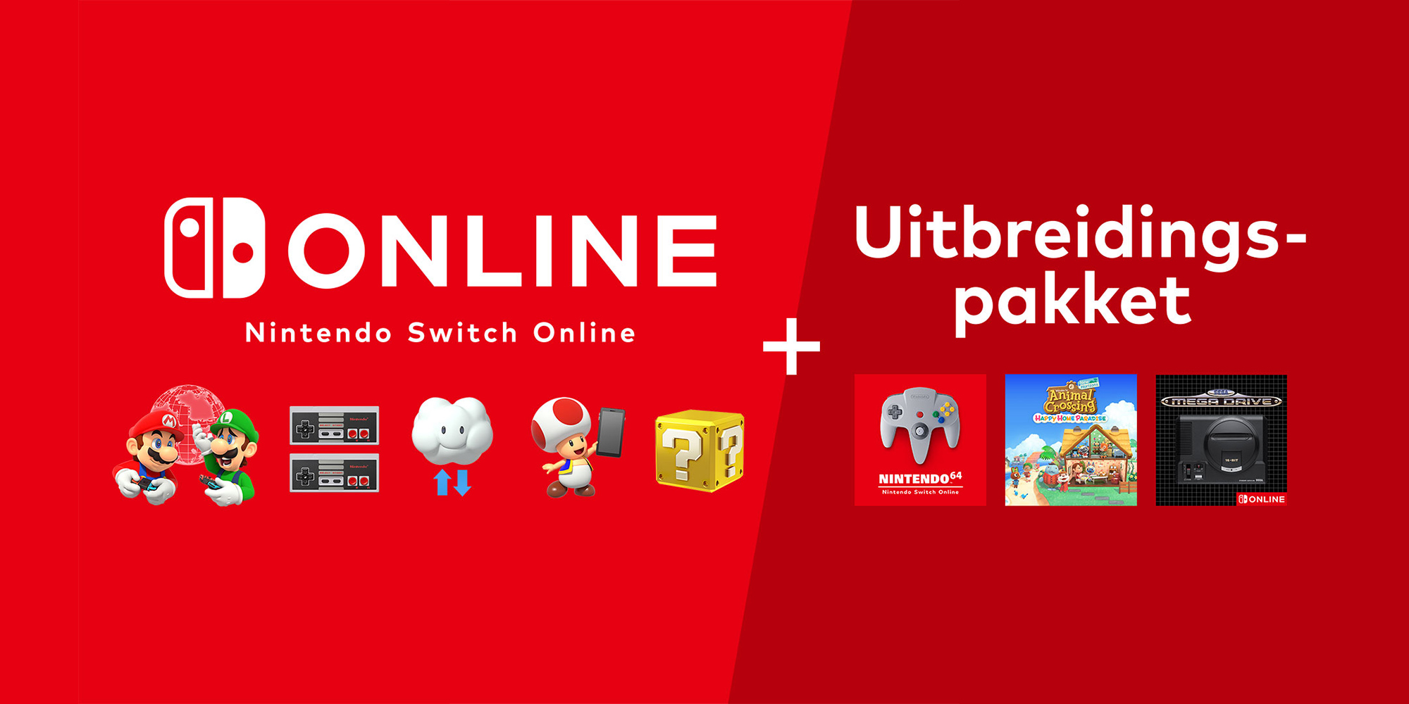 Ontdek Nintendo Switch Online + Uitbreidingspakket
