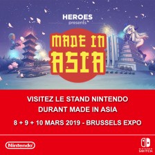 Rendez-vous sur le stand Nintendo ! - 8 au 10 mars 2019 