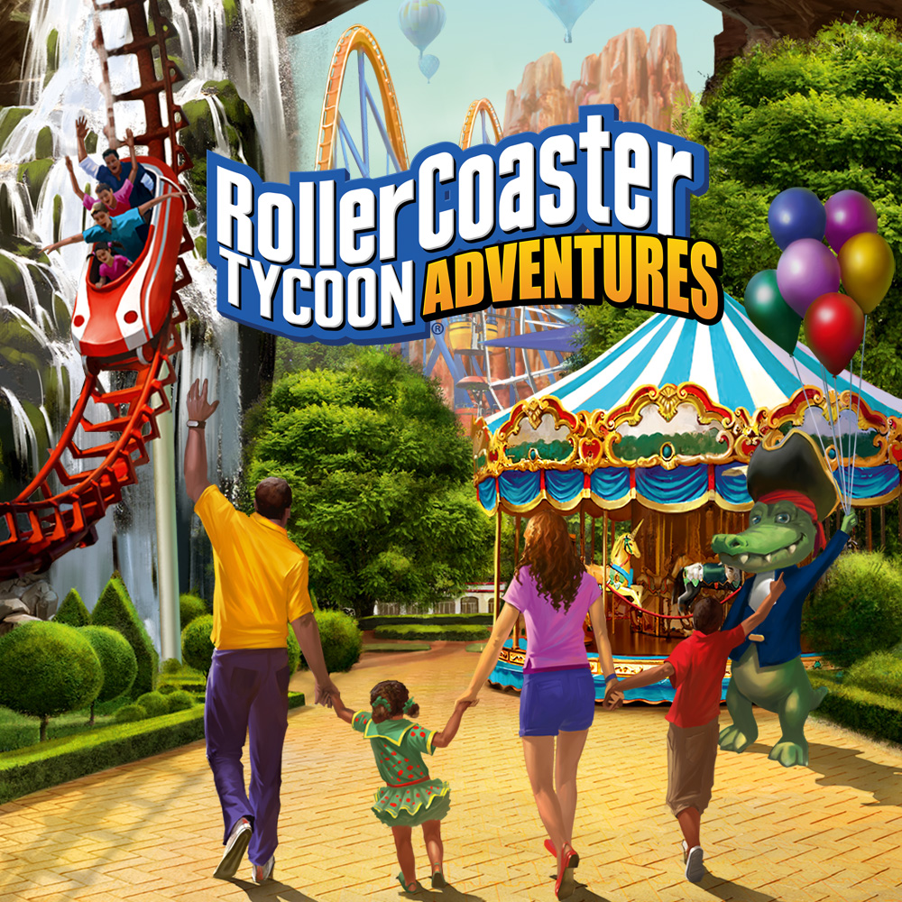 rollercoaster tycoon 3 vs adventures switch