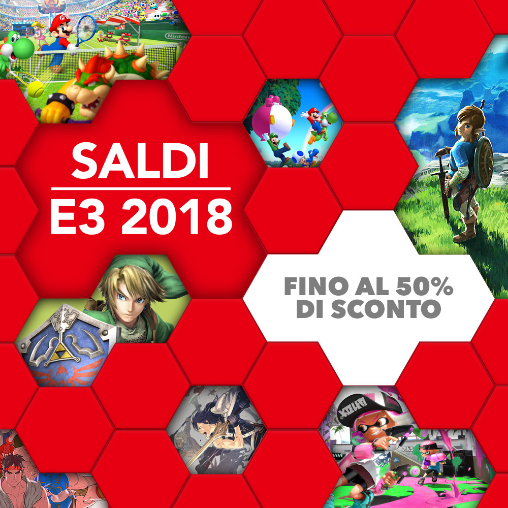 Offerte Nintendo eShop: saldi E3 2018