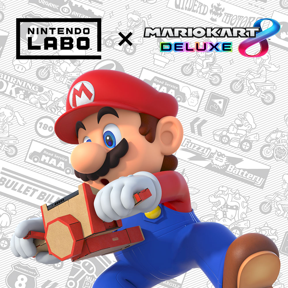 ¡Descubre una nueva manera de jugar a Mario Kart 8 Deluxe con Nintendo Labo!
