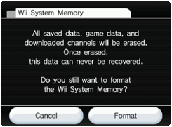 wii memory